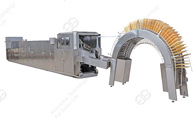 27 Moulds Fully-Automatic Wafer Production line 100kg/h