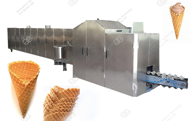 How the ice cream cone designed