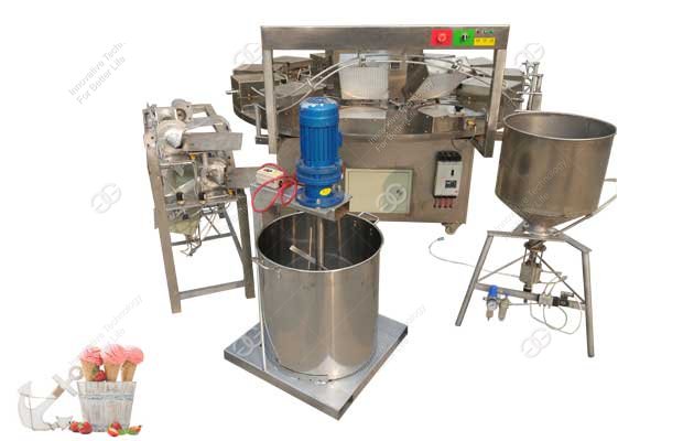 ice cream cone baking machine