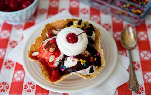 DIY Waffle Crisp Cone 