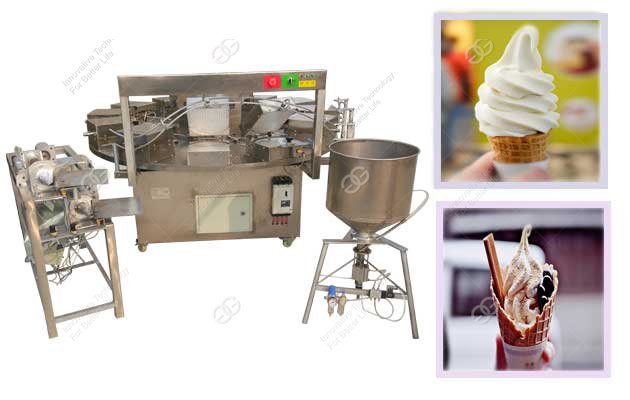 Commercial Ice Cream Cone Baking Machine For Sale