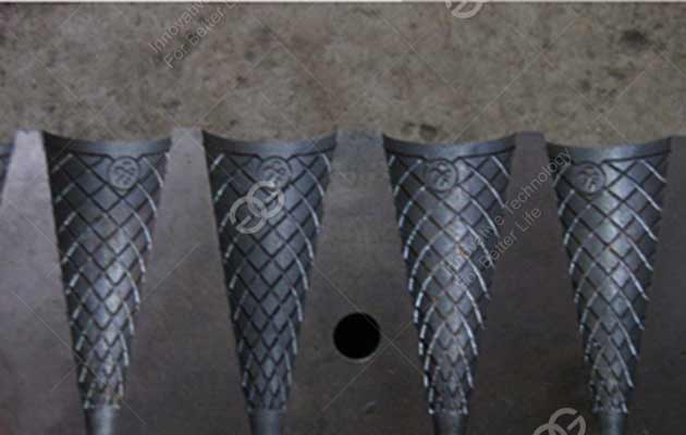 ice cream cone wafer forming maker