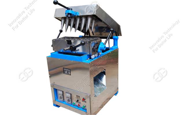 ice cream cone wafer forming maker machine