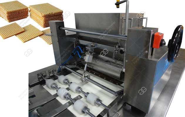wafer cream spreading machine wafer cream spreading machine